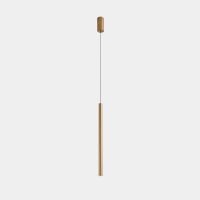 Pakabinamas šviestuvas STYLUS SURFACED 600MM LED 7.7W 3000K MATTE GOLD 412LM