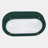 Sieninis šviestuvas  IP66 BASIC E27 15W FIR GREEN