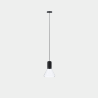 Pakabinamas šviestuvas IRIS PENJANT TRIM 5.7W 2700K CRI 90 BLACK IP23  110-277V/50-60Hz