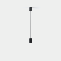 Pakabinamas šviestuvas IRIS PENJANT SURFACE 17.3W 3000K CRI 90 BLACK IP20 DALI-2