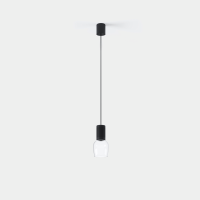 Pakabinamas šviestuvas IRIS PENJANT SURFACE 17.3W 3000K CRI 90 BLACK IP20 DALI-2