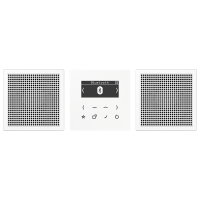 Radijas skaitmeninis baltas su bluetooth sąsaja LS - JUNG DABLS2BTWW