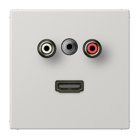 Lizdas potinkinis HDMI/RCA pilkas LS - JUNG MALS1082LG