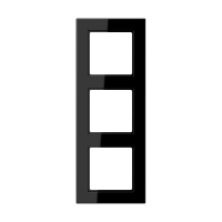 Rėmelis trigubas juodas A550 - JUNG A5583BFSW