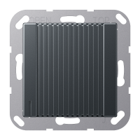 Skambutis potinkinis 8-12V 82db antracito matinės spalvos A - JUNG A567SANM