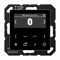 Radio imtuvas su ekranu bluetooth A - JUNG DABABTSW