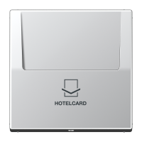 Dangtelis kortelinio jungiklio HOTELCARD aliumininis LS - JUNG AL2990CARD