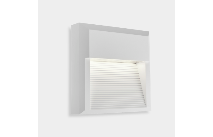 Sieninis šviestuvas  IP66 KOSSEL INDIRECT SQUARE 200MM LED 6.4W LED NEUTRAL-WHITE 4000K