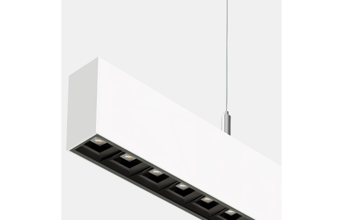Linijinė apšvietimo sistema INFINITE PRO 1700MM SUSPENDED OPTICELL 21.36W LED WARM-WH
