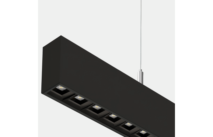 Linijinė apšvietimo sistema INFINITE PRO 1700MM SUSPENDED OPTICELL 21.36W LED WARM-WH