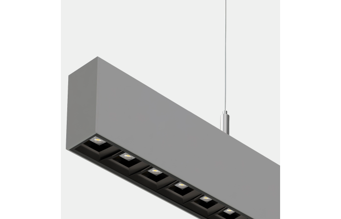 Linijinė apšvietimo sistema INFINITE PRO 1700MM SUSPENDED OPTICELL 21.36W LED WARM-WH