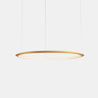 Pakabinamas šviestuvas CIRCULAR INWARD Ø900 RECESSED LED 45.6W 4000K BLACK 1917LM 0-10V