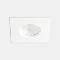 Šviestuvas downlight PLAY IP65 SQUARE FIXED 11.9W LED WARM-WHITE 3000K CRI 90 19º PHASE CUT White, Transparent