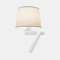 Sieninis šviestuvas HALL SLIM SCREEN LEFT LED E27 2.2.,15W 2700K WHITE 150LM