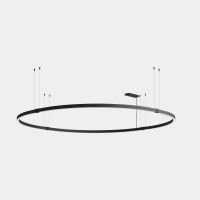 Linijinė apšvietimo sistema APEX_CIRCULAR_AW17_18 60W LED NEUTRAL-WHITE 4000K CRI 95   Black, Opal