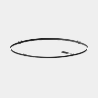 Linijinė apšvietimo sistema APEX_CIRCULAR_AW17_18 60W LED WARM-WHITE 2700K CRI 90 DAL  Black, Opal