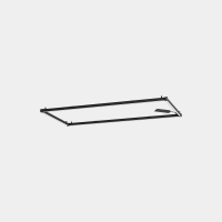 Linijinė apšvietimo sistema APEX_RECTANGULAR_AW28_29_31_32 72W LED WARM-WHITE 3000K C  Black, Opal