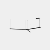 Linijinė apšvietimo sistema APEX_Y_AW33_34 36W LED WARM-WHITE 3000K CRI 95 DALI BLACK